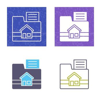 icono de vector de carpeta