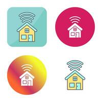 Smart House Vector Icon