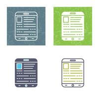 Ebook Vector Icon