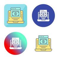 Online Payment Vector Icon