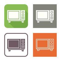 Microwave Vector Icon