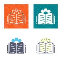 Open Book Vector Icon