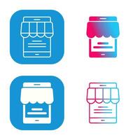 Online Store Vector Icon