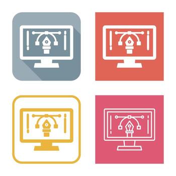 Elearning Vector Icon