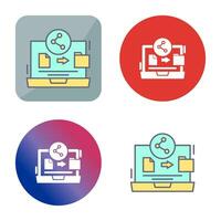 File Share Vector Icon