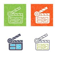 Clapper Board Vector Icon