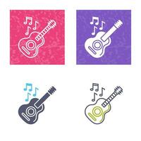 icono de vector de guitarra