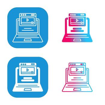 Webinar Vector Icon
