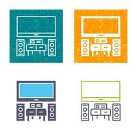 Home Theater Vector Icon