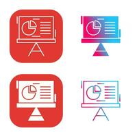 Pie Chart Vector Icon