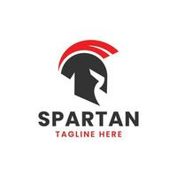 Spartan Warrior Ancient Helmet Simple Minimalist Icon Logo design vector template