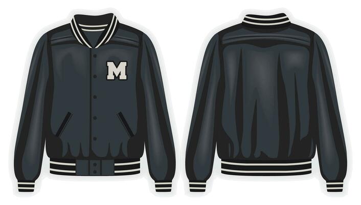 Varsity Jacket Vector Art, Icons, and Graphics for Free Download