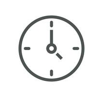 Time and address related icon outline and linear vector. vector