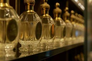 Luxury perfume shop. Generate Ai photo