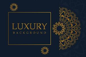 Luxury Mandala Background Design vector