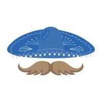 Trendy Mexican Props vector