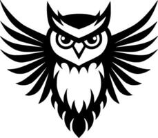 Owl - High Quality Vector Logo - Vector illustration ideal for T-shirt graphic