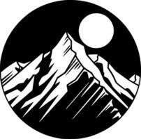 Mountains - High Quality Vector Logo - Vector illustration ideal for T-shirt graphic