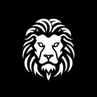 Lion - Minimalist and Flat Logo - Vector illustration