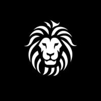 Lion - Minimalist and Flat Logo - Vector illustration