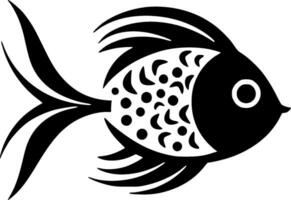 Fish, Minimalist and Simple Silhouette - Vector illustration