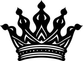 Crown - Minimalist and Flat Logo - Vector illustration