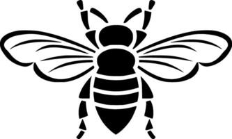 Bee - High Quality Vector Logo - Vector illustration ideal for T-shirt graphic