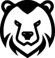 Bear, Minimalist and Simple Silhouette - Vector illustration