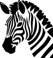 Africa, Black and White Vector illustration