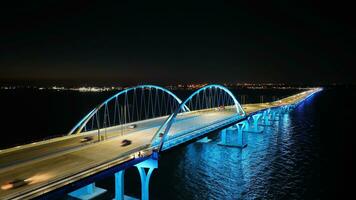 Gulf Breeze Bridge Pensacola Florida October 1 Night Shots 2023 photo