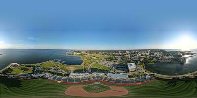 azul wahoos estadio pensacola Florida septiembre 30 2023 mavic aire 2 foto