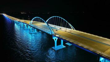 Gulf Breeze Bridge Pensacola Florida October 1 Night Shots 2023 photo