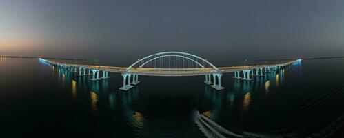 Gulf Breeze Bridge Pensacola Florida October 2 Night Shots 2023 photo