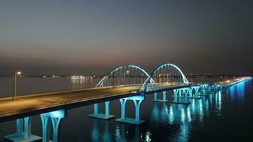 Gulf Breeze Bridge Pensacola Florida October 2 Night Shots 2023 photo