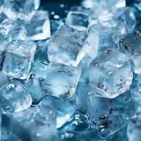 ice cubes image photo