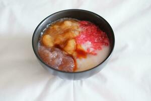 Fresh and Delicious Homemade Food in a Bowl photo