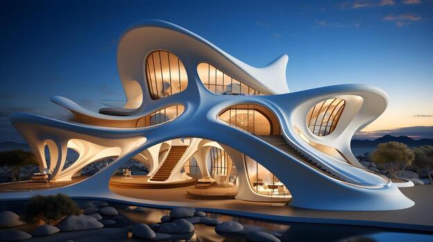 Revolutionizing Architecture. Parametric Design Tools Unleashed. AI Generated photo