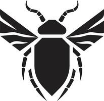 Tribal Beetle Heraldry Beetle Dynasty Mark vector