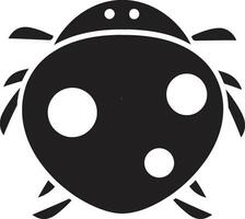 Elegant Ladybug Profile Graphic Design Tiny Marvel Ladybug Logo vector