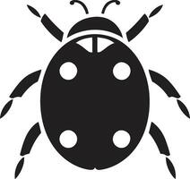 Abstract Elegance Vectorized Ladybug Art Whispers of Simplicity The Ladybug Emblem vector