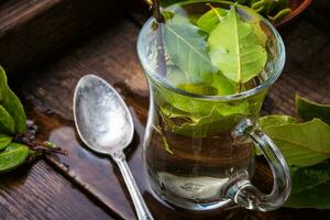 Delicious herbal tea photo