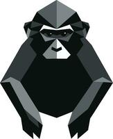 Baboon Sovereignty Crest Baboon Monarchy Badge vector