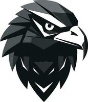 Black Hawk Predator Logo A Vector Logo for the Elite Predator Hawk A Black Vector Logo for the Unconquerable