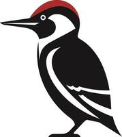 Black Woodpecker Logo Perfect for Businesses of All Sizes Black Woodpecker Vector Logo A Great Choice for Startups and Entrepreneurs