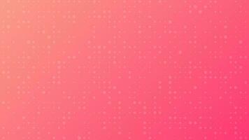 Abstract geometric background of circles. Red pixel background with empty space. Vector illustration.