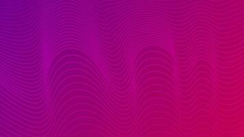 Modern colorful gradient background with wavy lines vector