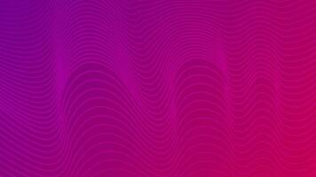 Modern colorful gradient background with wavy lines vector