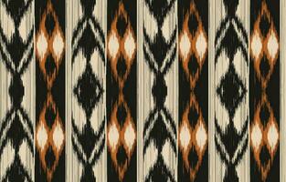 Ethnic abstract ikat art. Aztec ornament print. geometric ethnic pattern seamless  color oriental.  Design for background ,curtain, carpet, wallpaper, clothing, wrapping, Batik, vector illustration.