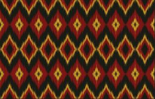 étnico resumen ikat Arte. azteca ornamento impresión. geométrico étnico modelo sin costura color oriental. diseño para antecedentes ,cortina, alfombra, fondo de pantalla, ropa, envase, batik, vector ilustración.