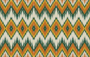 Ethnic abstract ikat art. Aztec ornament print. geometric ethnic pattern seamless  color oriental.  Design for background ,curtain, carpet, wallpaper, clothing, wrapping, Batik, vector illustration.